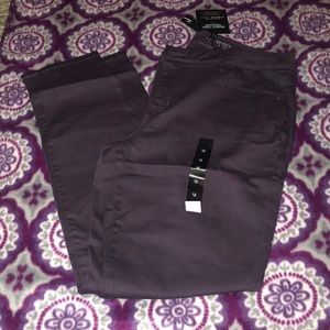 Gorgeous purple jeans